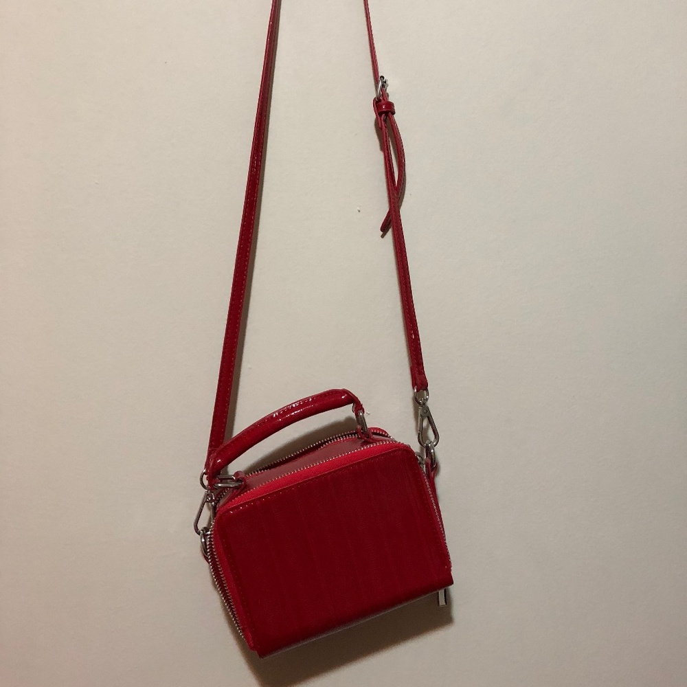 Red Box Cross Body Purse